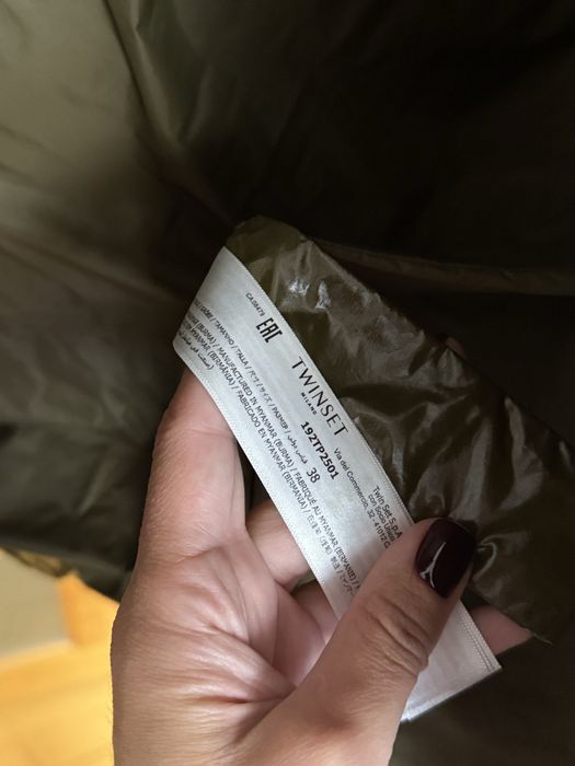 Пуховик twin set.