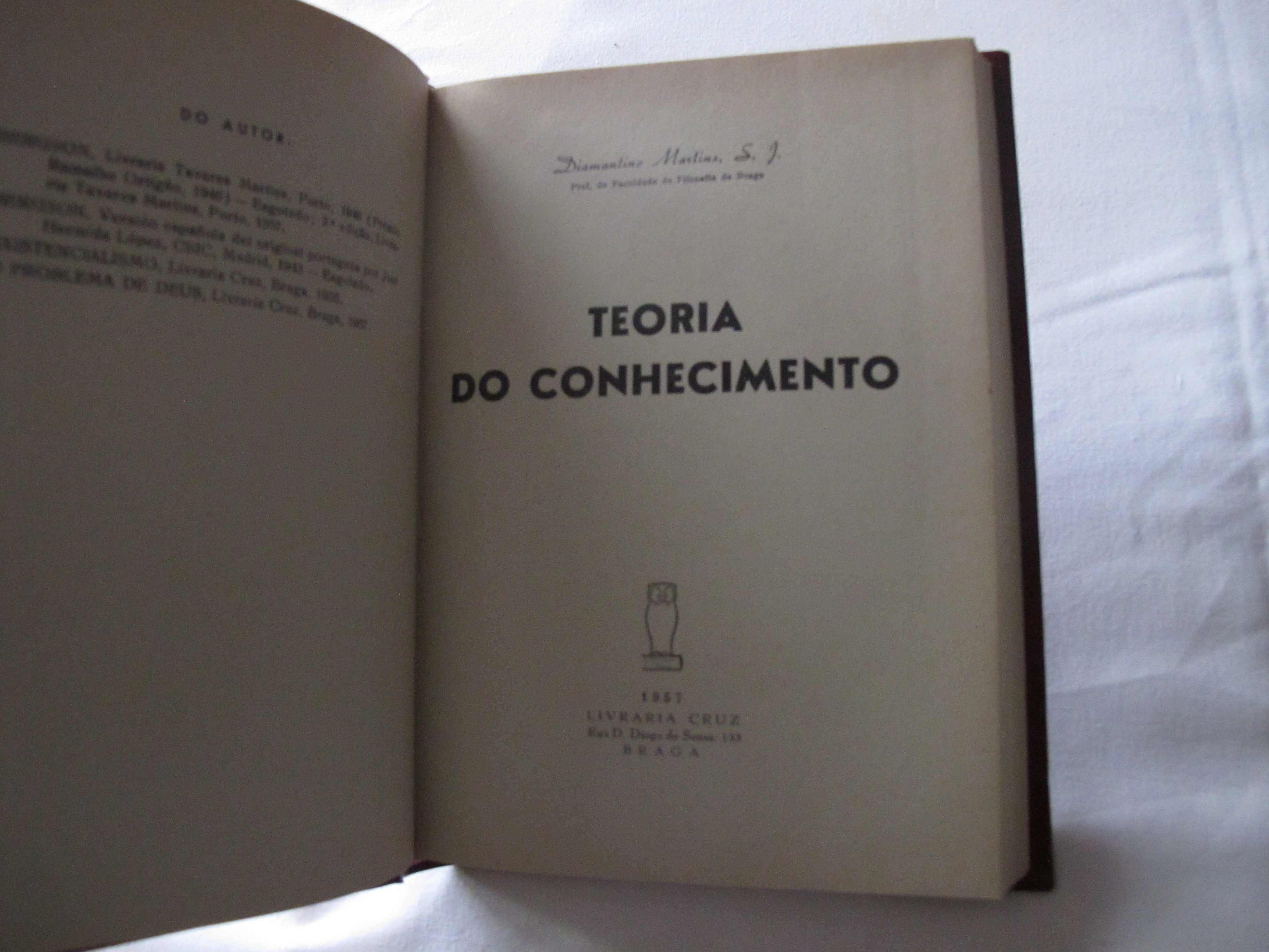 Teoria do Conhecimento – Diamantino Martins