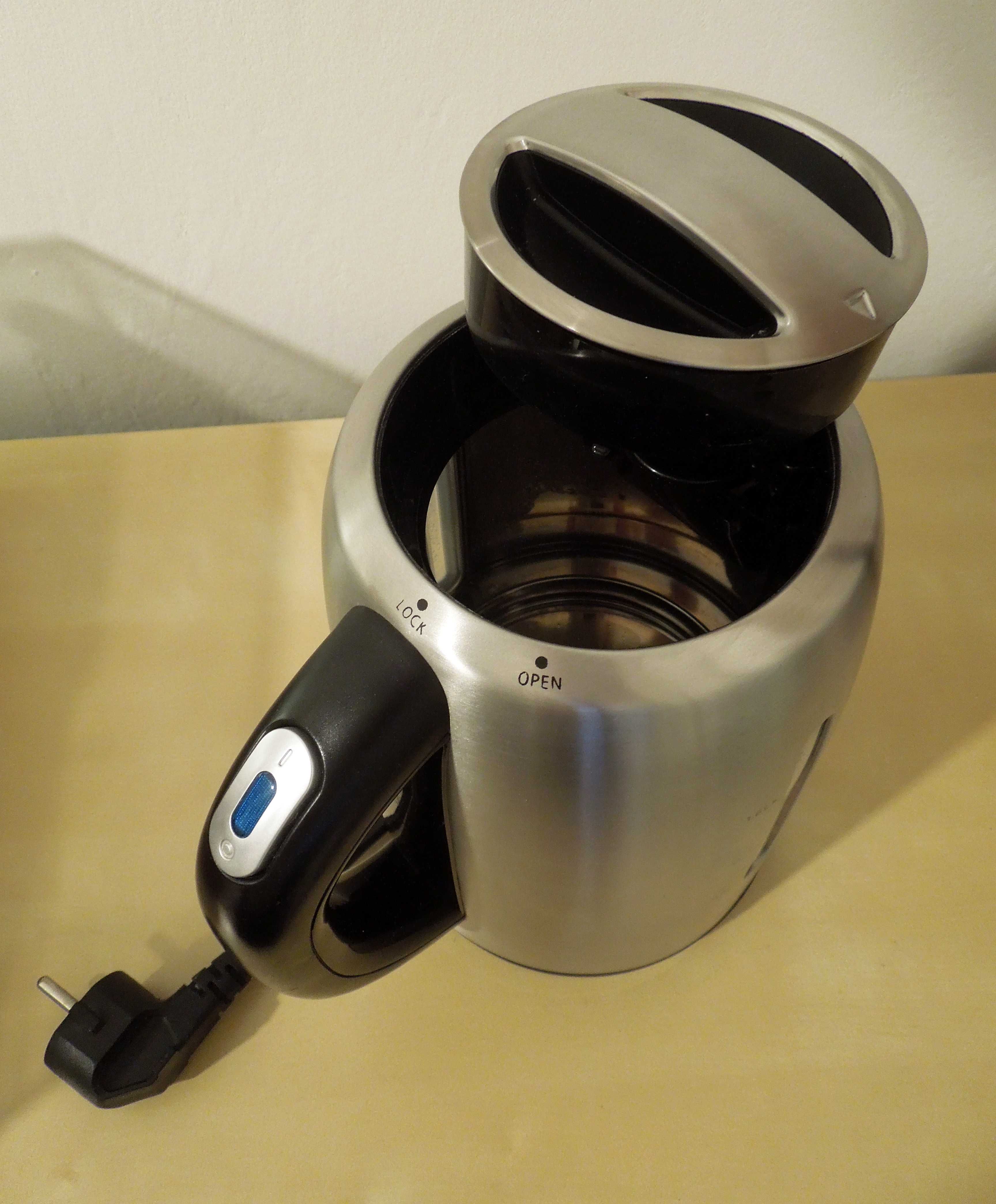Jarro fervedor Krups Aquacontrol 1,6L 2400w - Aço inoxidável