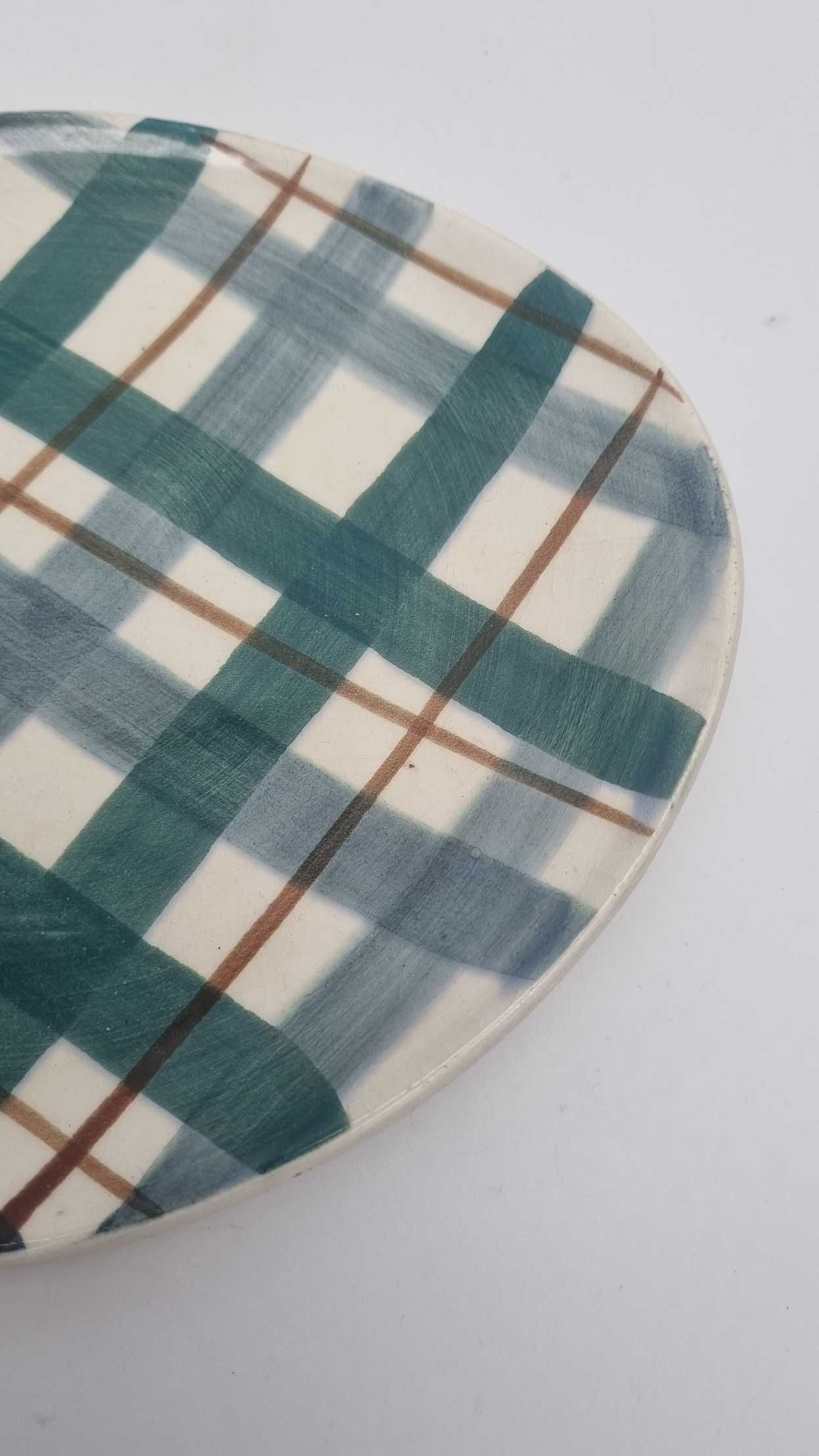 Talerzyk Do Ciasta Włocławek Wzór 628 W. Płażewski Design PRL