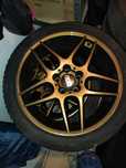 Bbs ra517 8,5j R18 et30 z oponami zimowymi