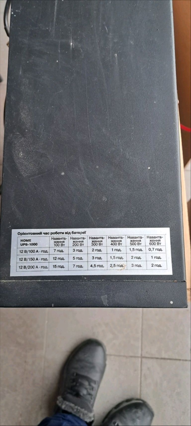 ДБЖ REAL-EL home UPS-1000