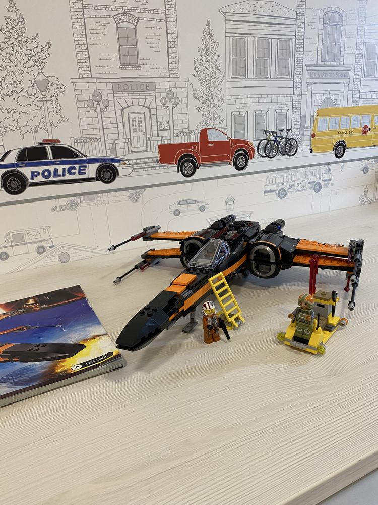 Констуктор LEGO Citi 75102 винищувач ЗА Star Wars
