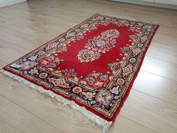 Piękny ręcznie tkany Irański dywanik Kerman 73x130cm Nr 826
