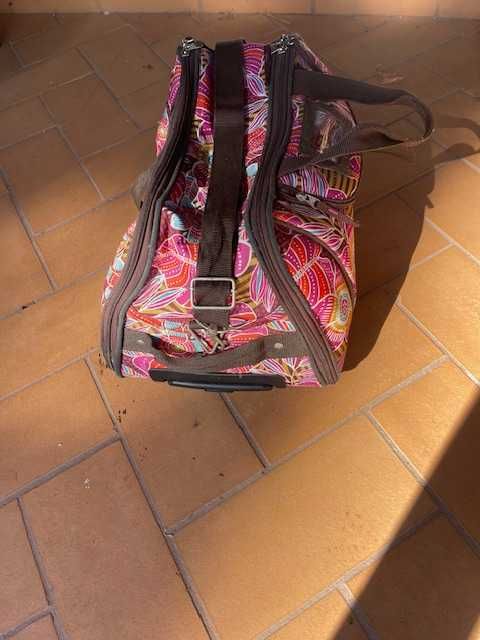 MALA DE VIAGEM | BILLABONG | TROLLEY COM RODAS E USO TIRACOLO