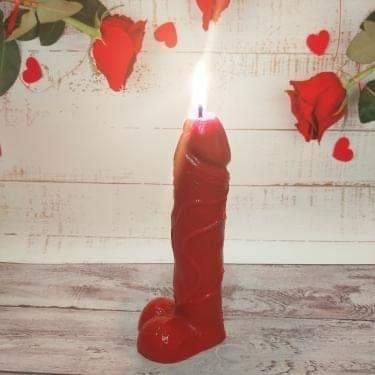 Свічка ,чоловічий член на подарок або для ритуалів .