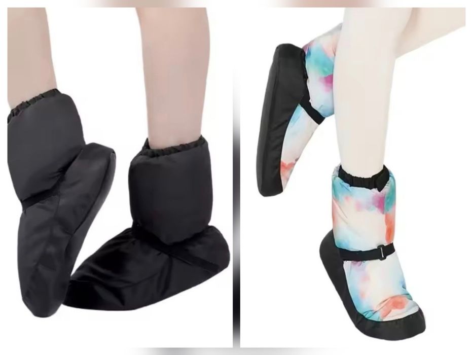 Дутіки для розігріву ніг, Художня гімнастика,  Танці