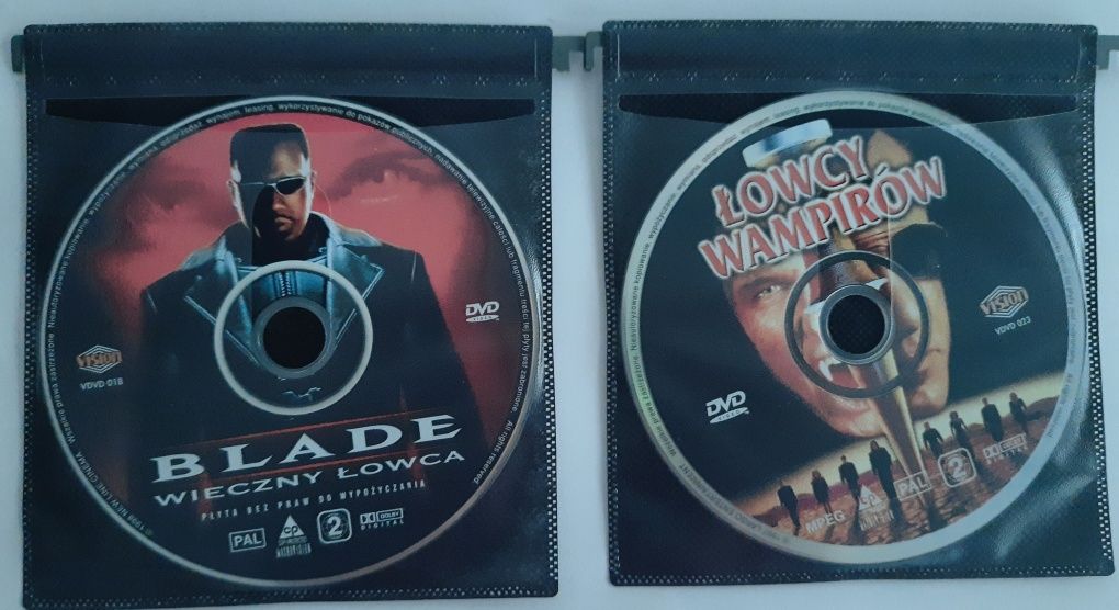DVD x 2 - Blade wieczny łowca, Łowcy wampirów
