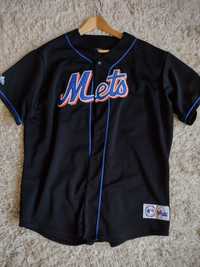 Oryginalna koszulka Majestic Mets New York MLB baseball Jersey