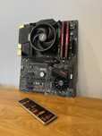 Zestaw płyta x570 + ryzen 5 3600x + 16gb ram+ box