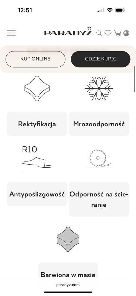Płytki Paradyż modernizm bianco 60x60