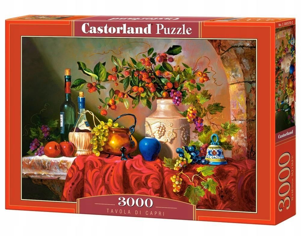 Puzzle 3000 Tavola Di Capri Castor, Castorland