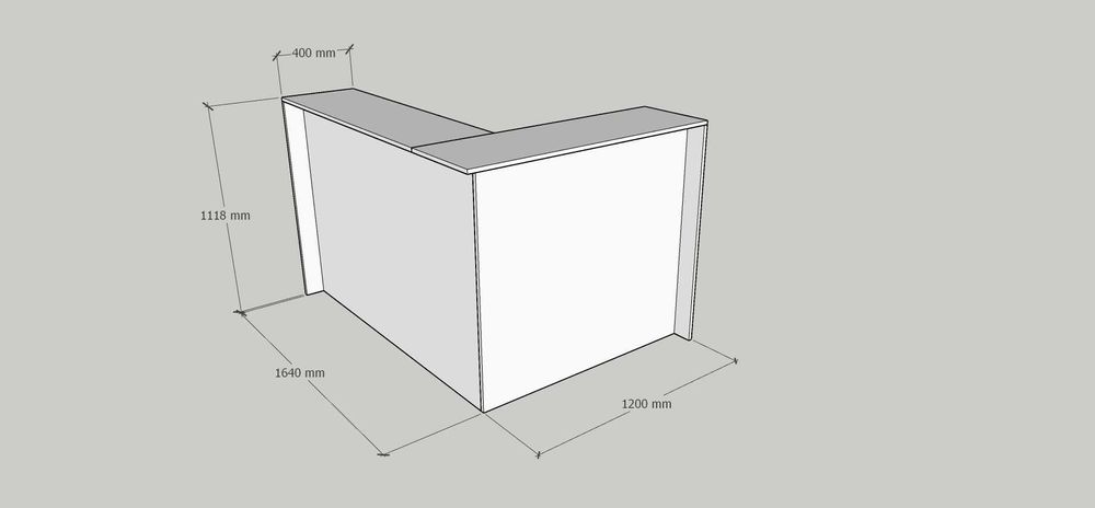 СУПЕР ЦІНА‼️Ресепшн Димчате дерево для салонів, готелів / ОБМЕЖЕНО!