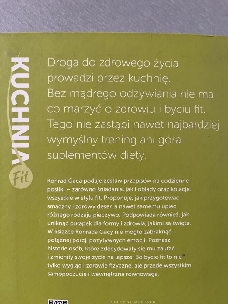 Książka na temat żywienia.