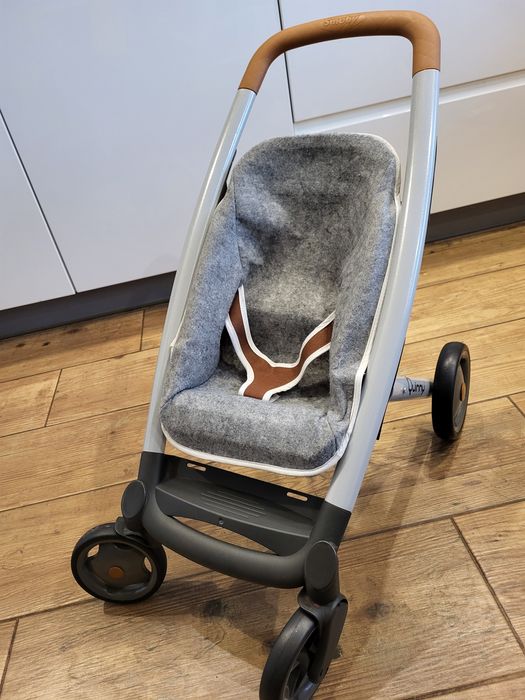 Wózek 2w1 gondola spacerówka dla lalek Quinny szary