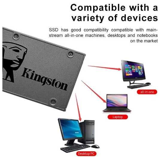 Kingston ssd 240gb A400 6Gb/s 3 anos de garantia