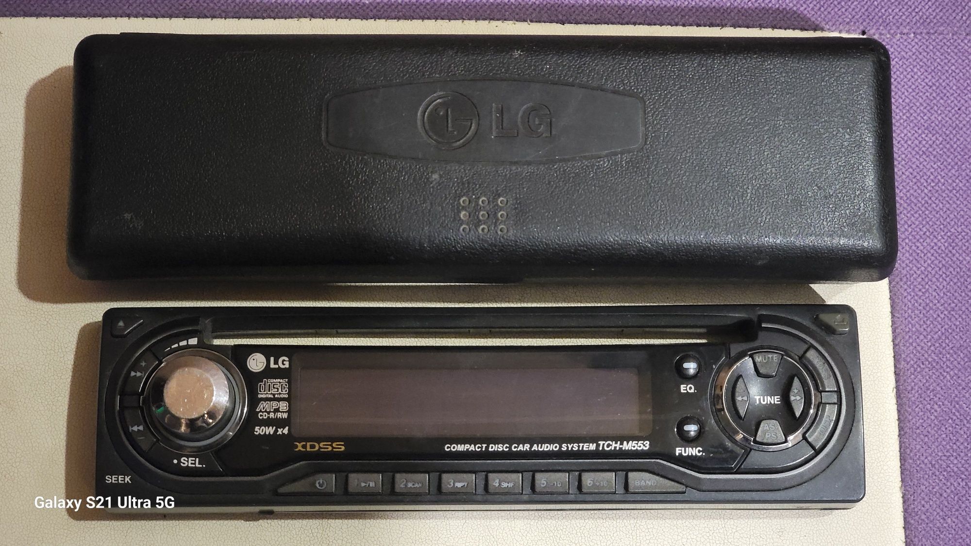 Панелька от автомагнитолы LG TCH-M553