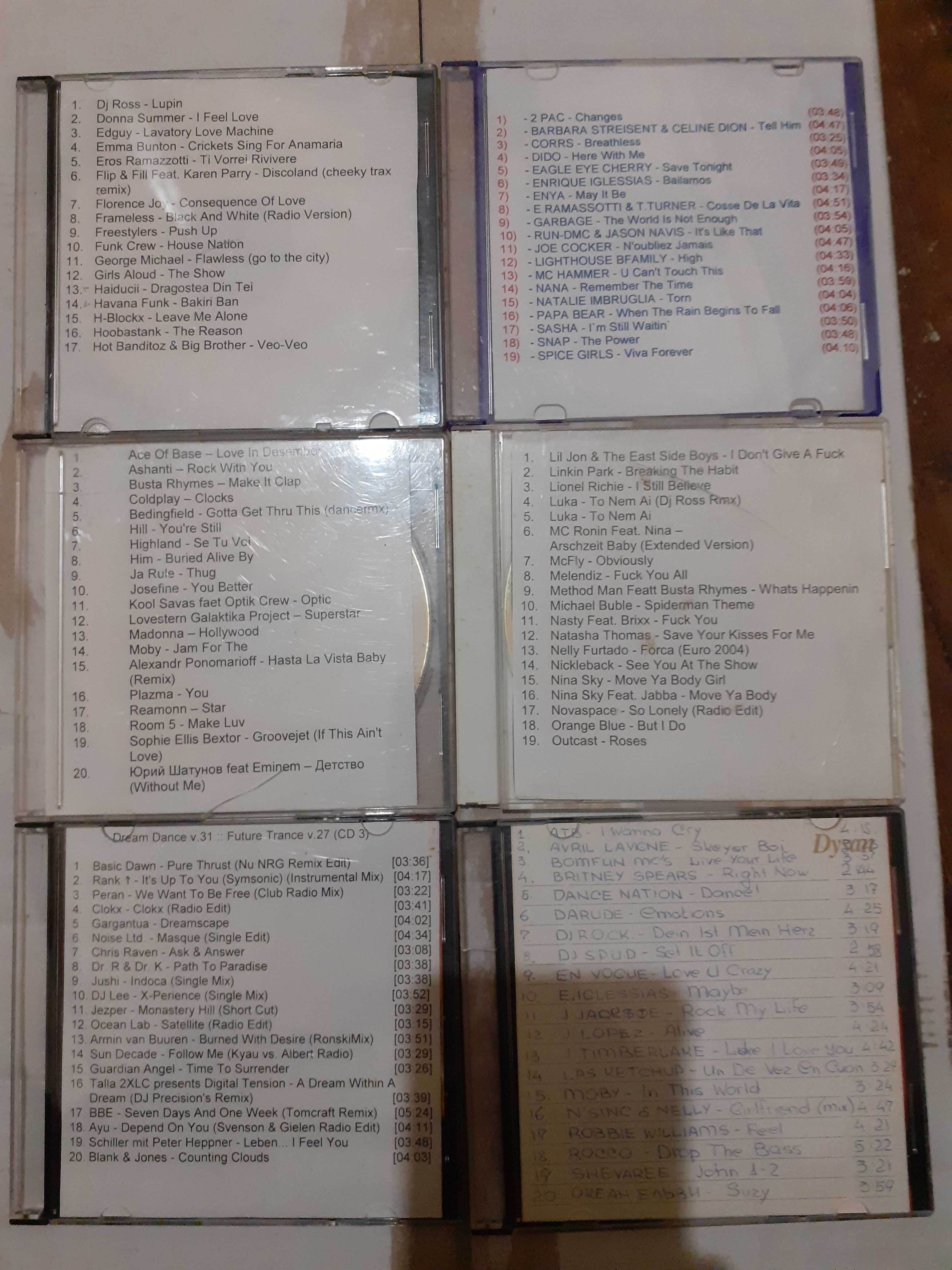 Колекція CD дисків. Музика 1990-2002 го років 85 шт.