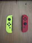 Zestaw para Joy Con do Nintendo Switch żółty i czerwony