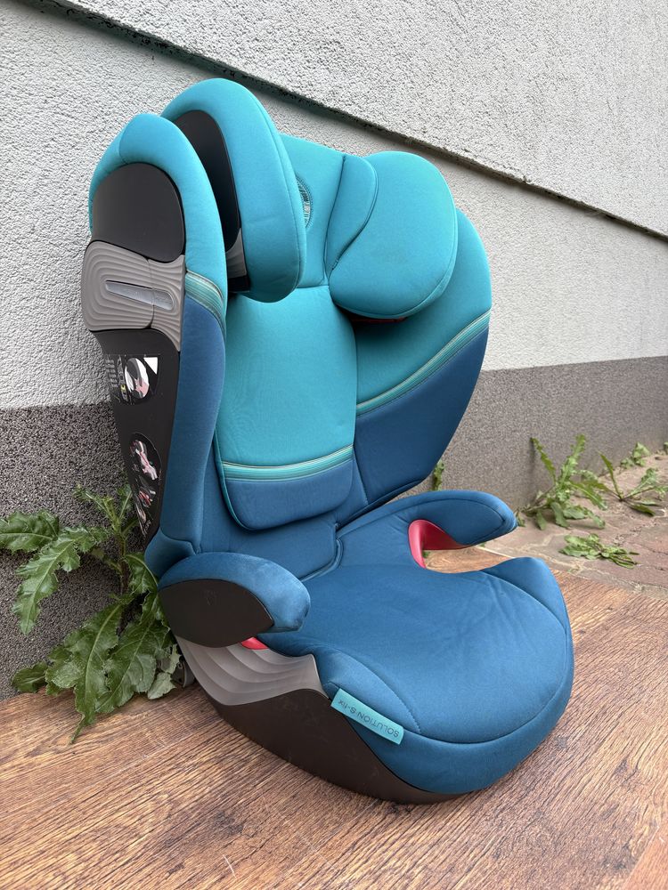 Cybex Solution S-fix TURKUSOWY Isofix 15/36 kg Wysyłka OLX