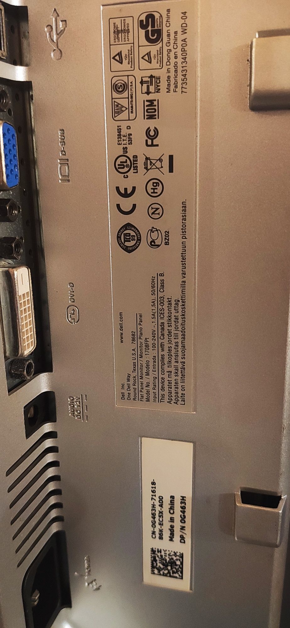 Monitor Dell 19 call