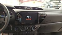 Auto rádio Toyota Hilux GPS Bluetooth USB Carplay & Android Auto