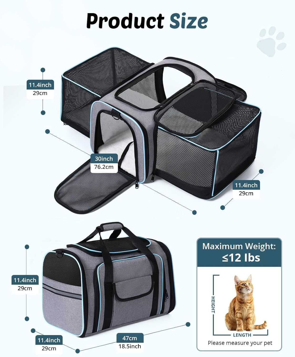 Transportadora Cães e Gatos