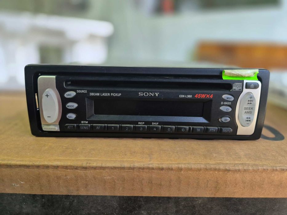 Sony CDX - 360 Nowy. Radio samochodowe