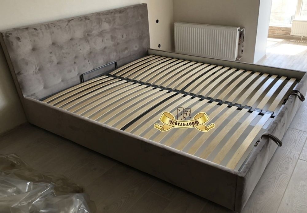 Кровать "Натали" с подъемным механизмом на металокаркасе, Акция, Днепр