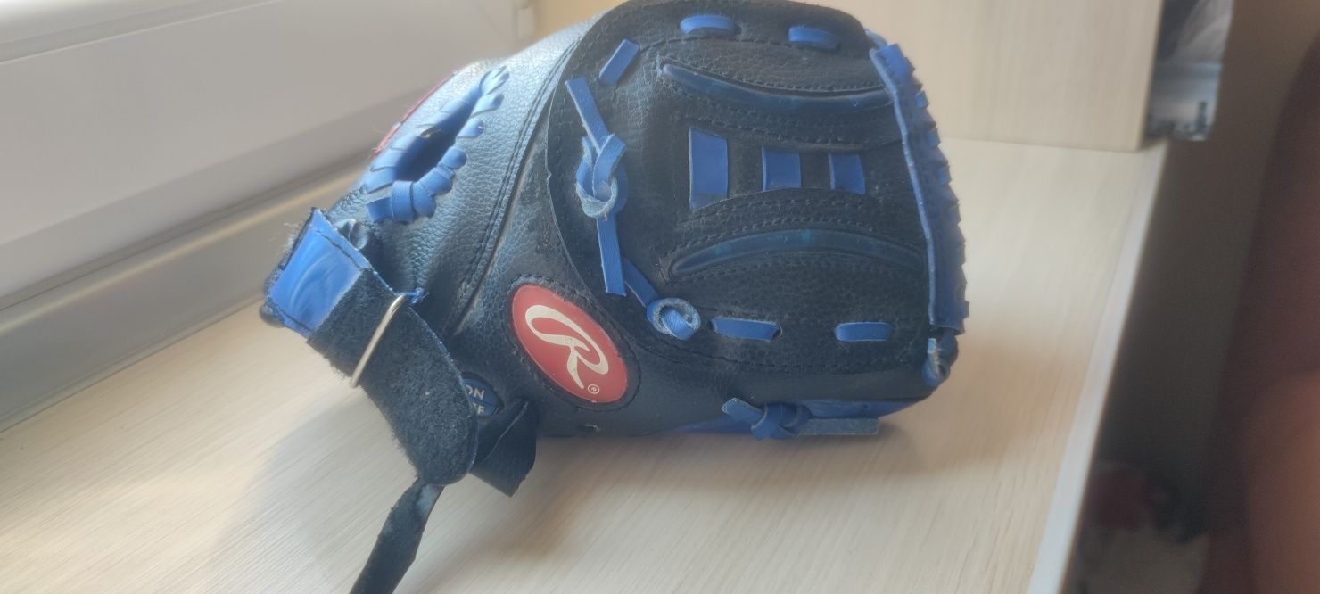 Rękawica baseball Rawlings LS95B 9,5Inch Lightning serowa stan bdb