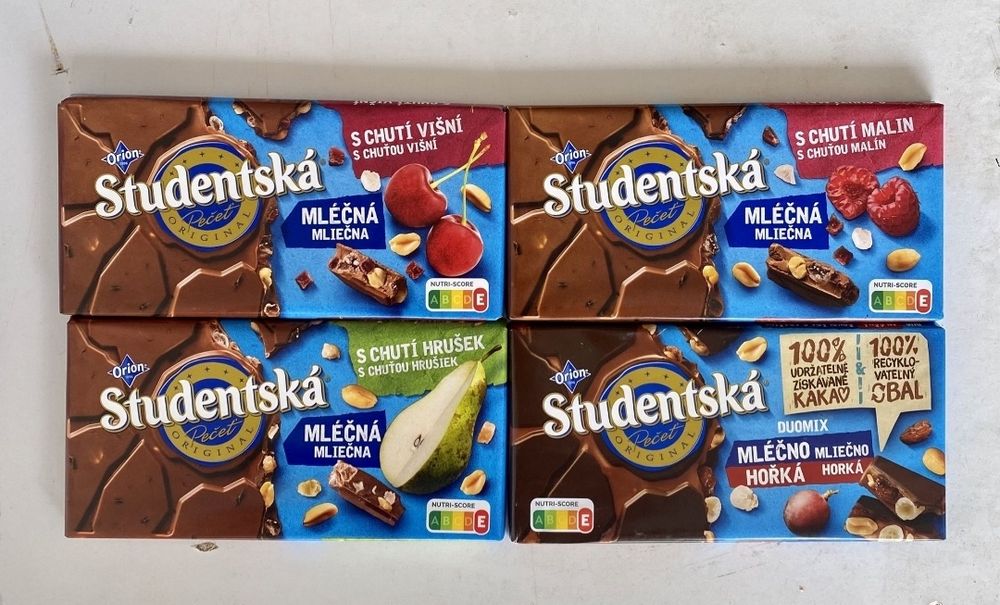 Studentska Milk (в асортименті)170 г.