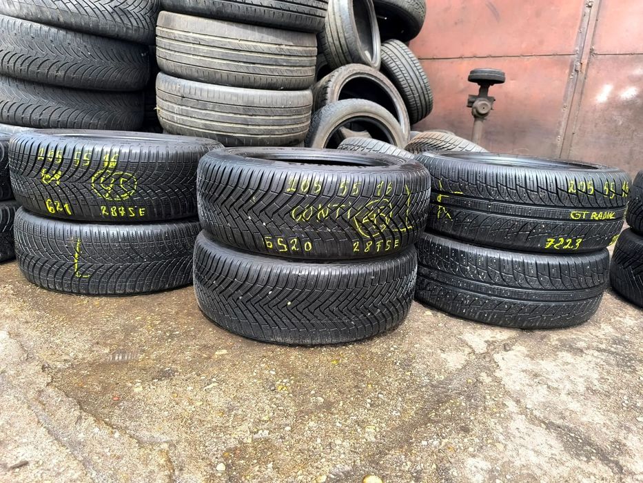 205/55R16 91H Opony Całoroczne Wielosezonowe GOODYEAR GT RADIAL CHAMPIRO 6-7mm Legnica ALU-RAD 205/55