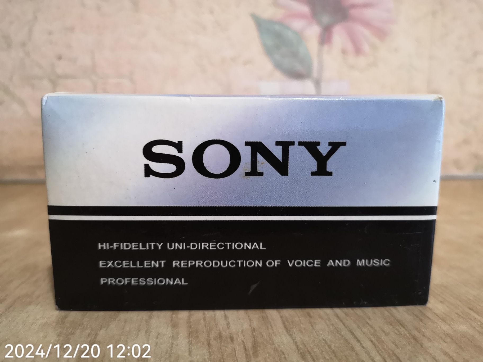 Проводной микрофон SONY SM-505 для домашнего пения