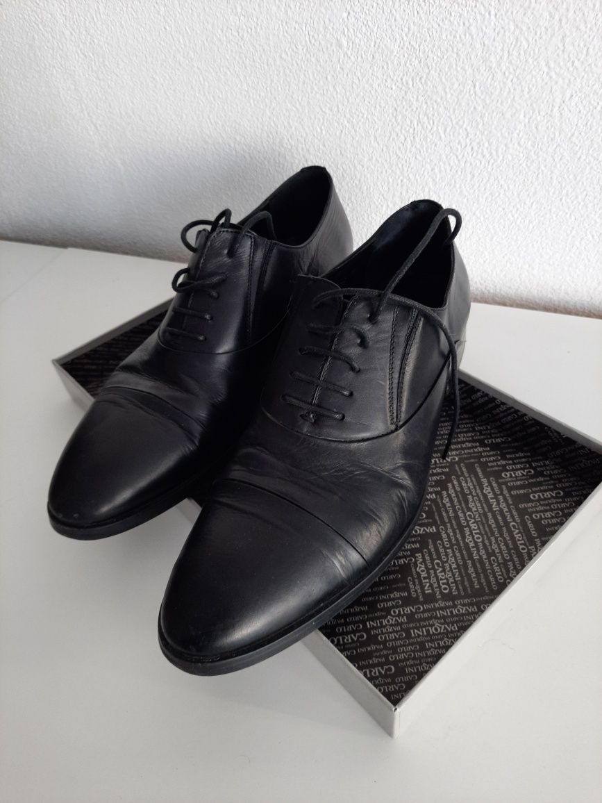 Туфлі Carlo pazolini класичні чорні шкіряні