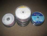 Lote de CDs e DVDs Graváveis/Novo e Embalado!