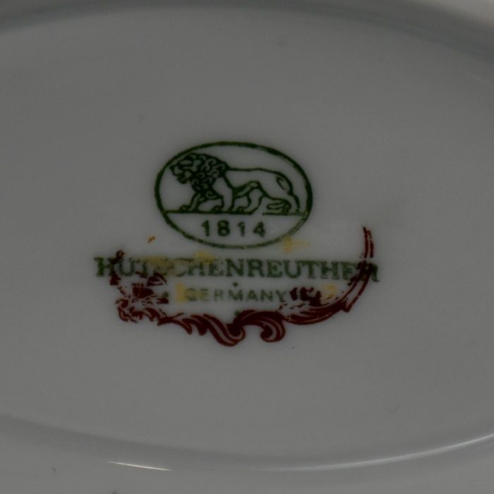 Par de molheiras Porcelana Alemã estilo Limoges