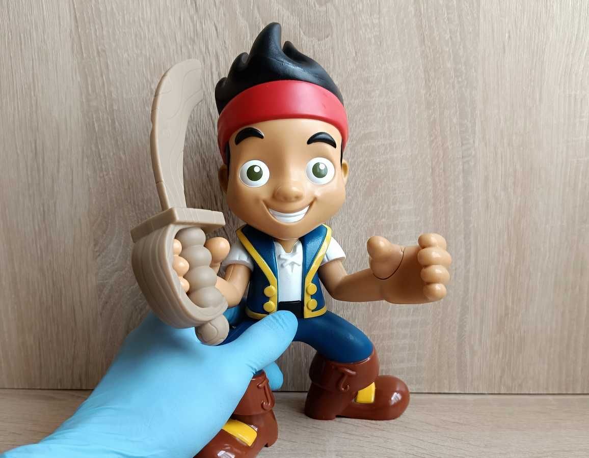 Vintage duża interaktywna figurka Jack z Nibylandii. Mattel 2011
