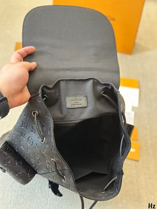 Рюкзак Louis Vuitton Christopher monogram eclipse мужской черный