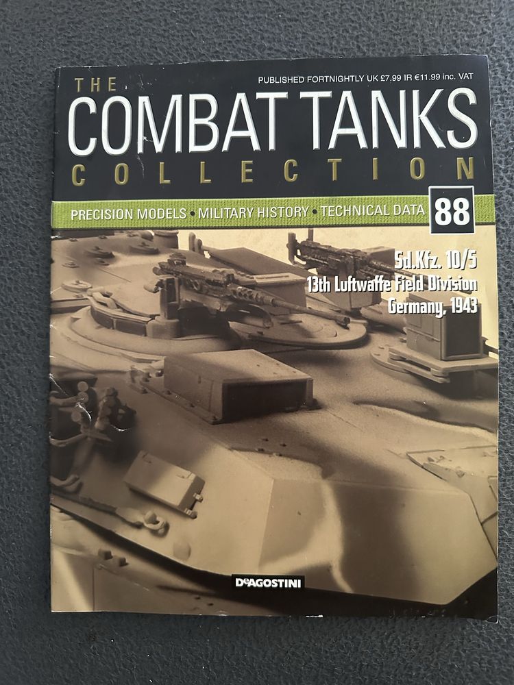 Czasopismo The combat tanks historia czołgów bojowych