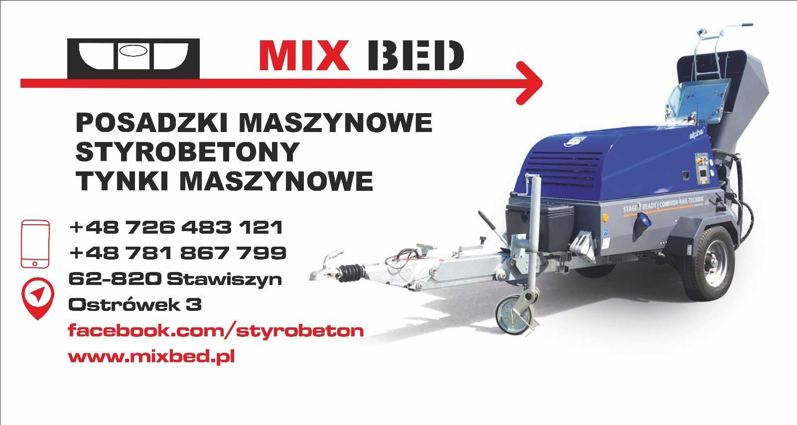 MIX BED Posadzki Maszynowe Styrobetony Tynki Maszynowe