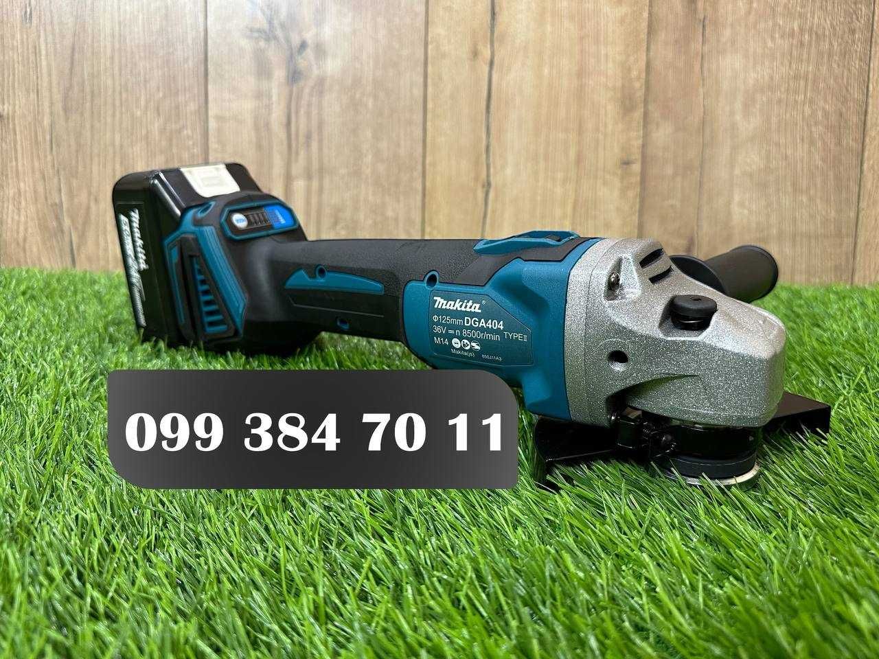 Аккумуляторная Болгарка Makita DGA 404 24V-5A Акумуляторна Шліфмашинка