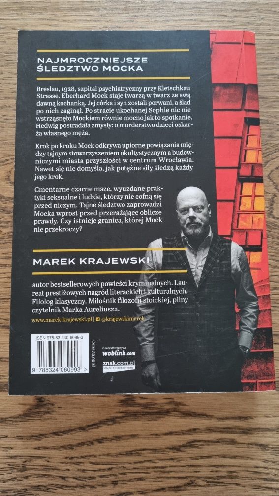 Moloch książka Krajewski Marek