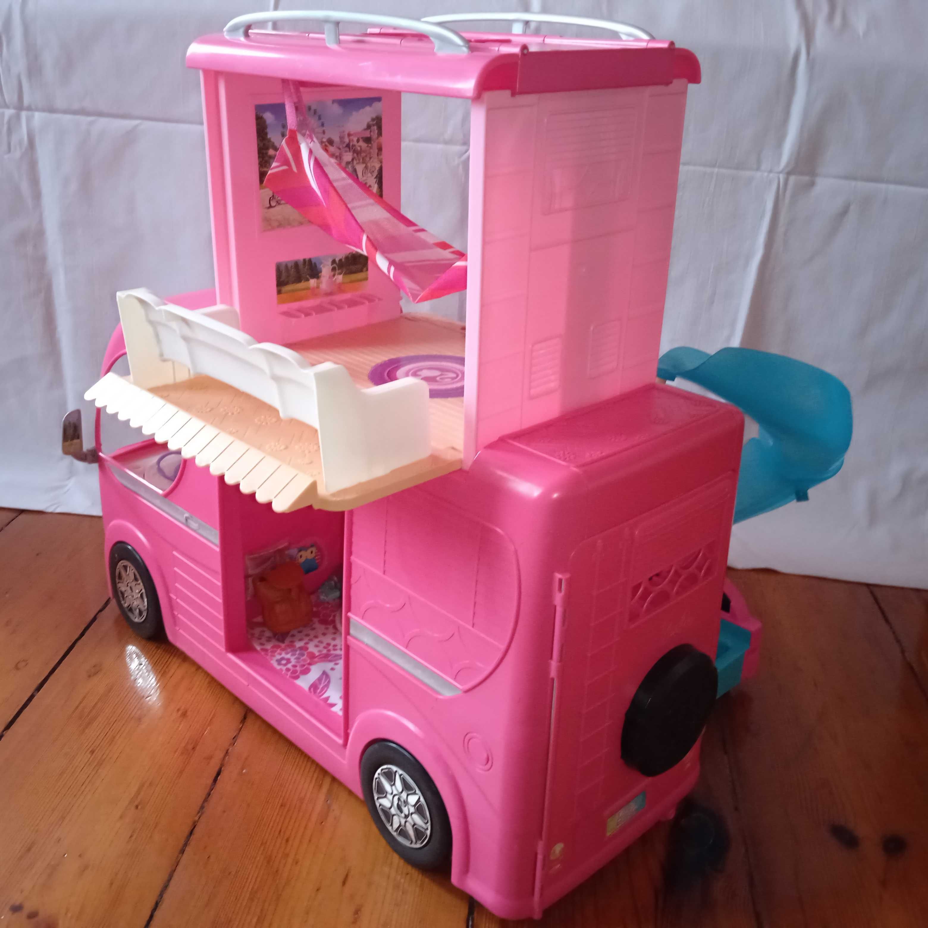 Barbie POP-UP Camper -Samochód dla lalek Barbie