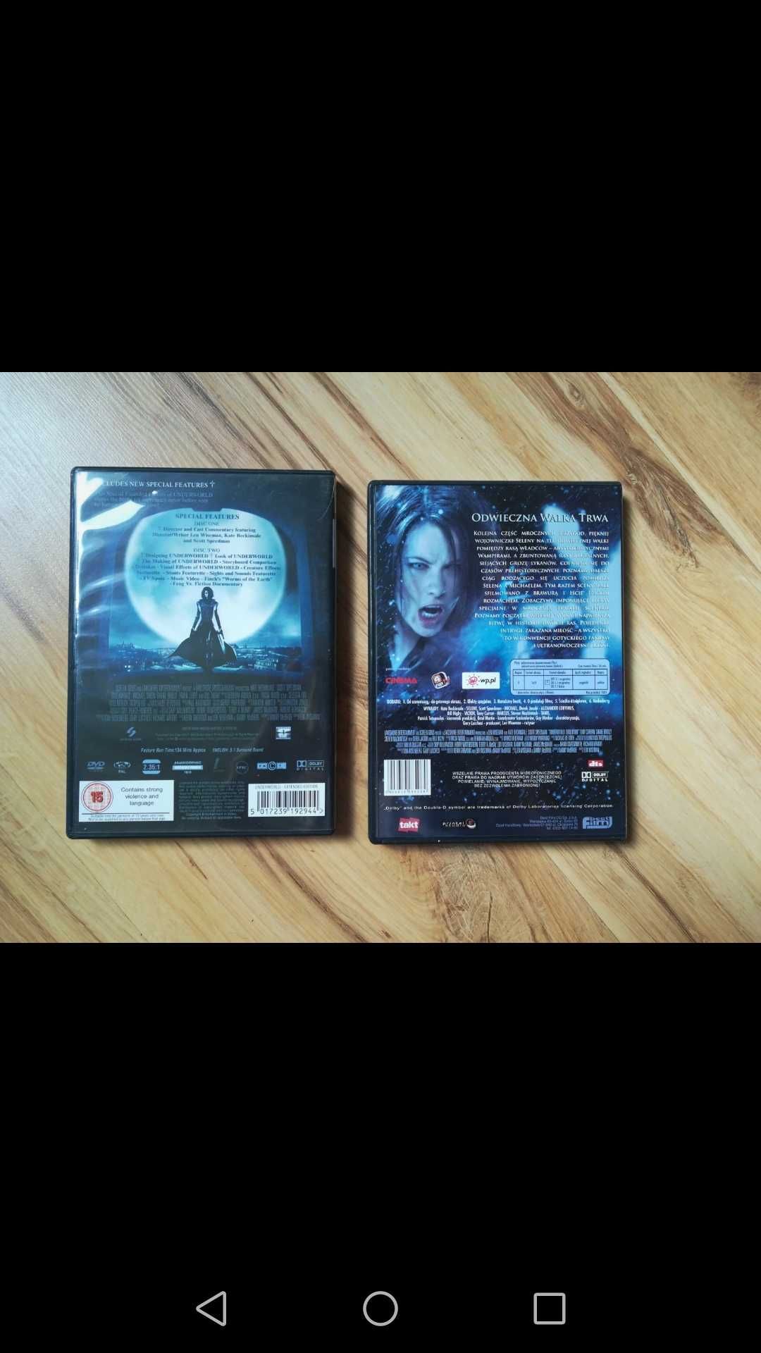 Underworld i Underworld Evolution DVD dwa filmy