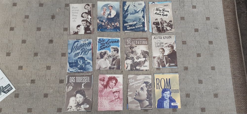 Stare Foldery z DDR Filmów z Bloku Komunistycznego lata 52-61 WYSYŁAM