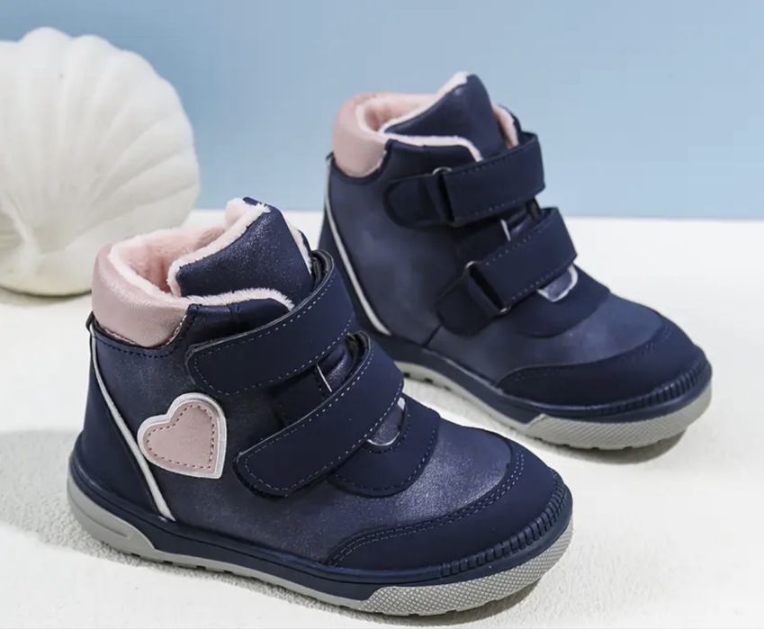 Зимові ботинки для дівчинки рр 24, 14,6 см