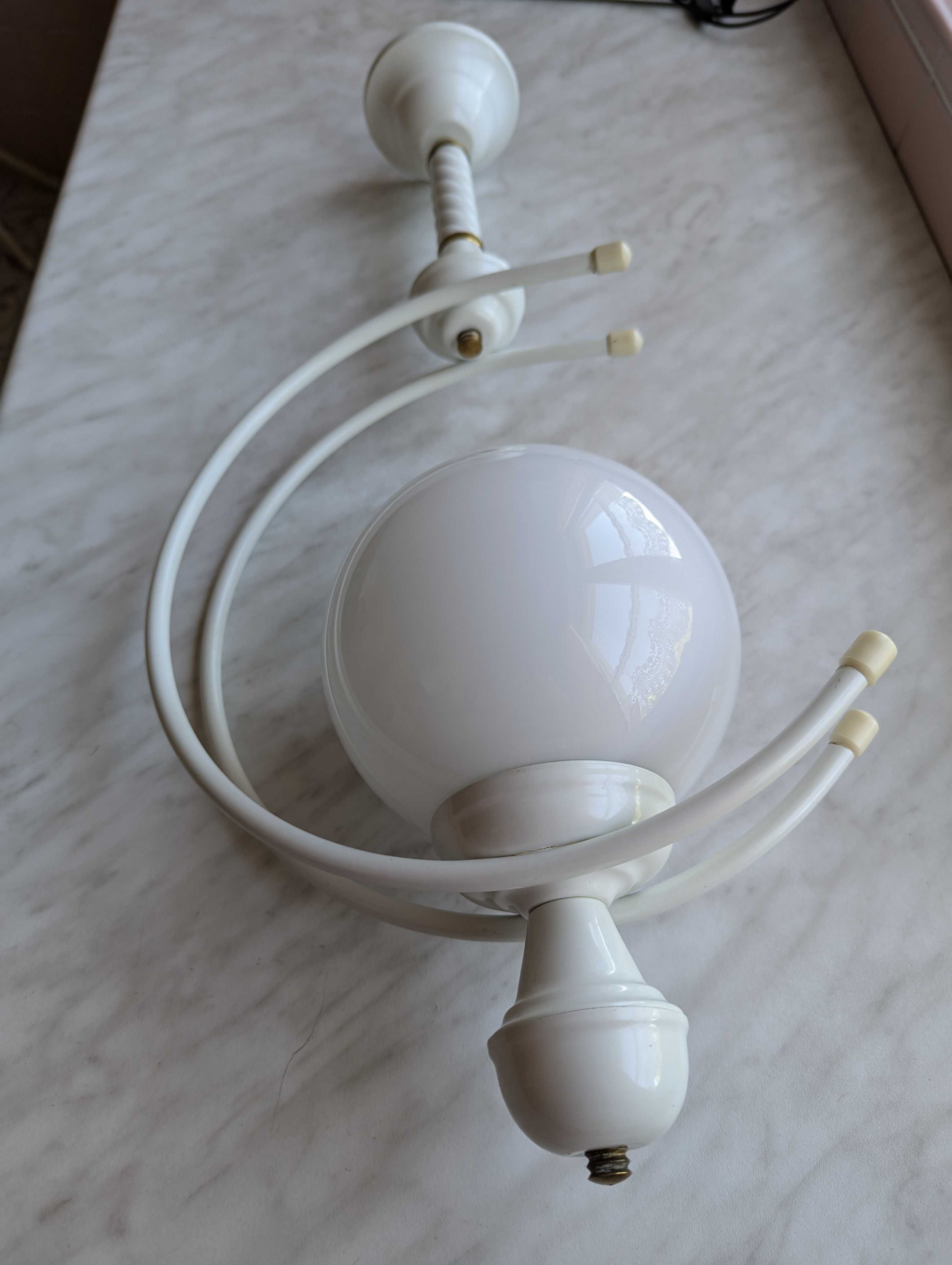 Lampa zwisająca na dużą żarówkę - klosz przeźroczysty