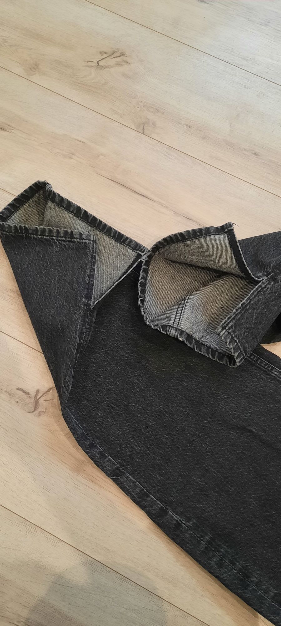 Spodnie damskie, jeans szare Zara rozm.  36/38 nowe z metką