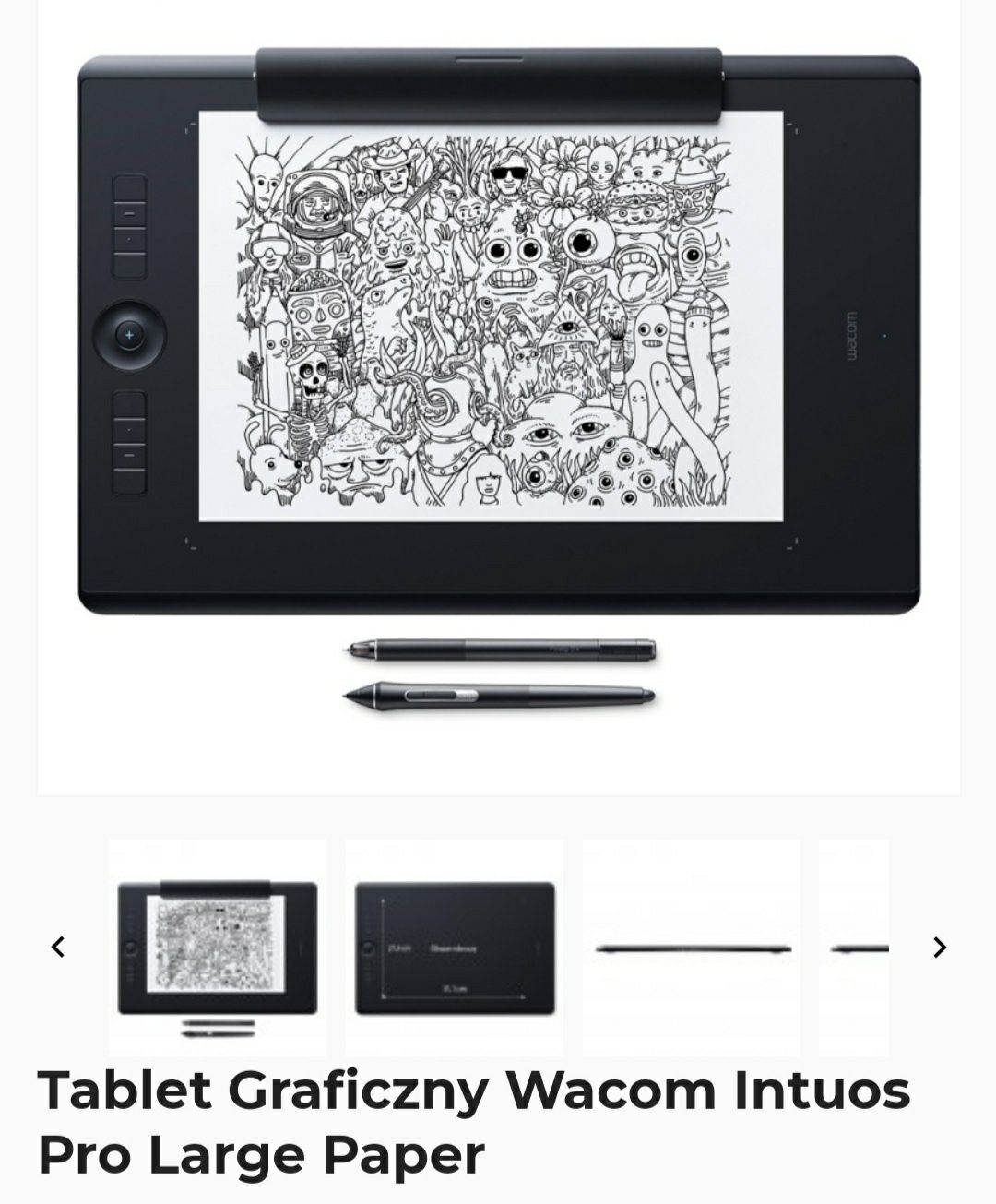 Tablet graficzny Wacom intuos Pro Large Paper