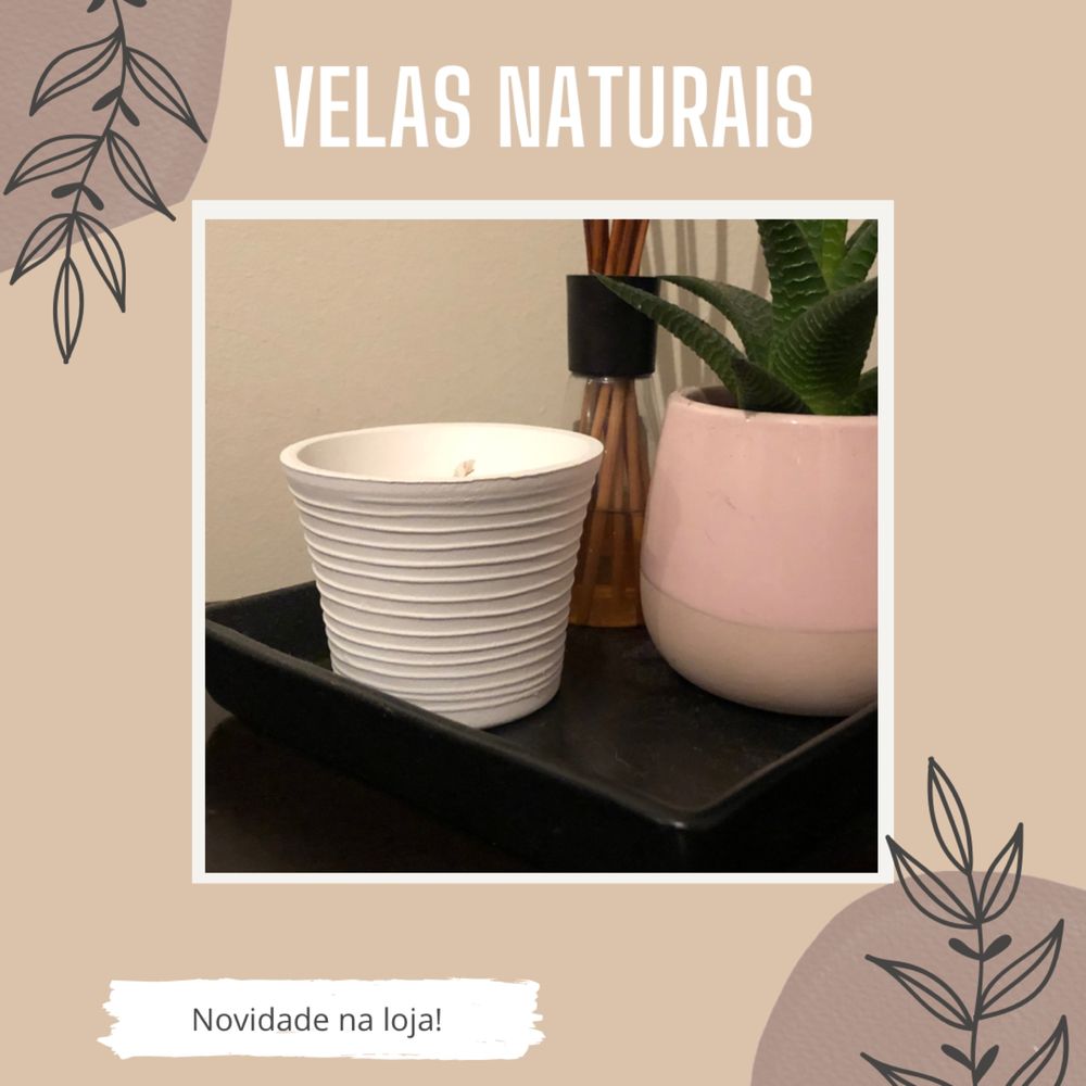 Velas armoticas 100% naturais